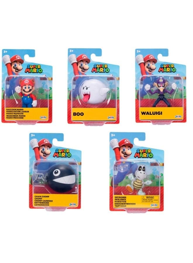 Nintendo 2.5-Inch Figure Wave Assortment Collectible Toy Figures