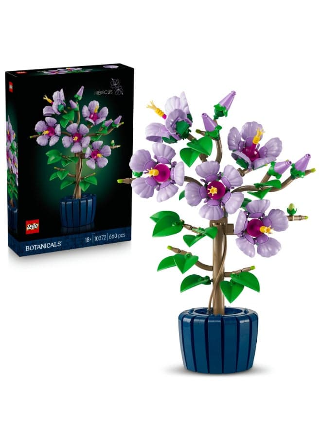 LEGO Botanicals Hibiscus 10372 Building Set (660 Pieces)