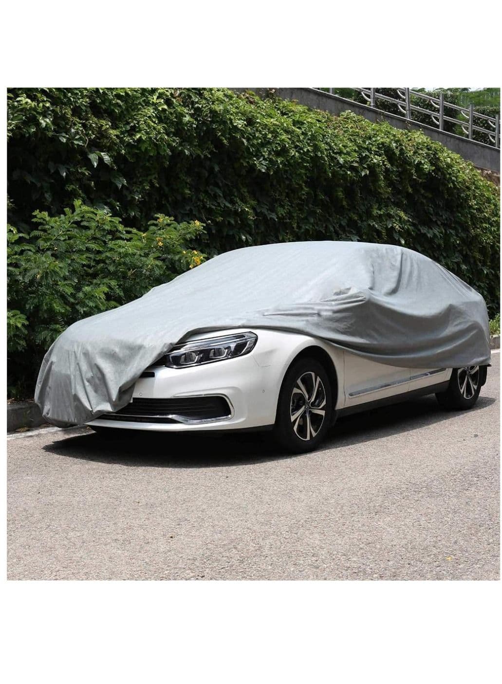 Heavy Duty Waterproof All-Weather Car Cover Protects Against Rain Snow Sun UV Hail For Automobiles Full Exterior Pruminium Cover For Indoor or Outdoor Use XL 540X175X120CM