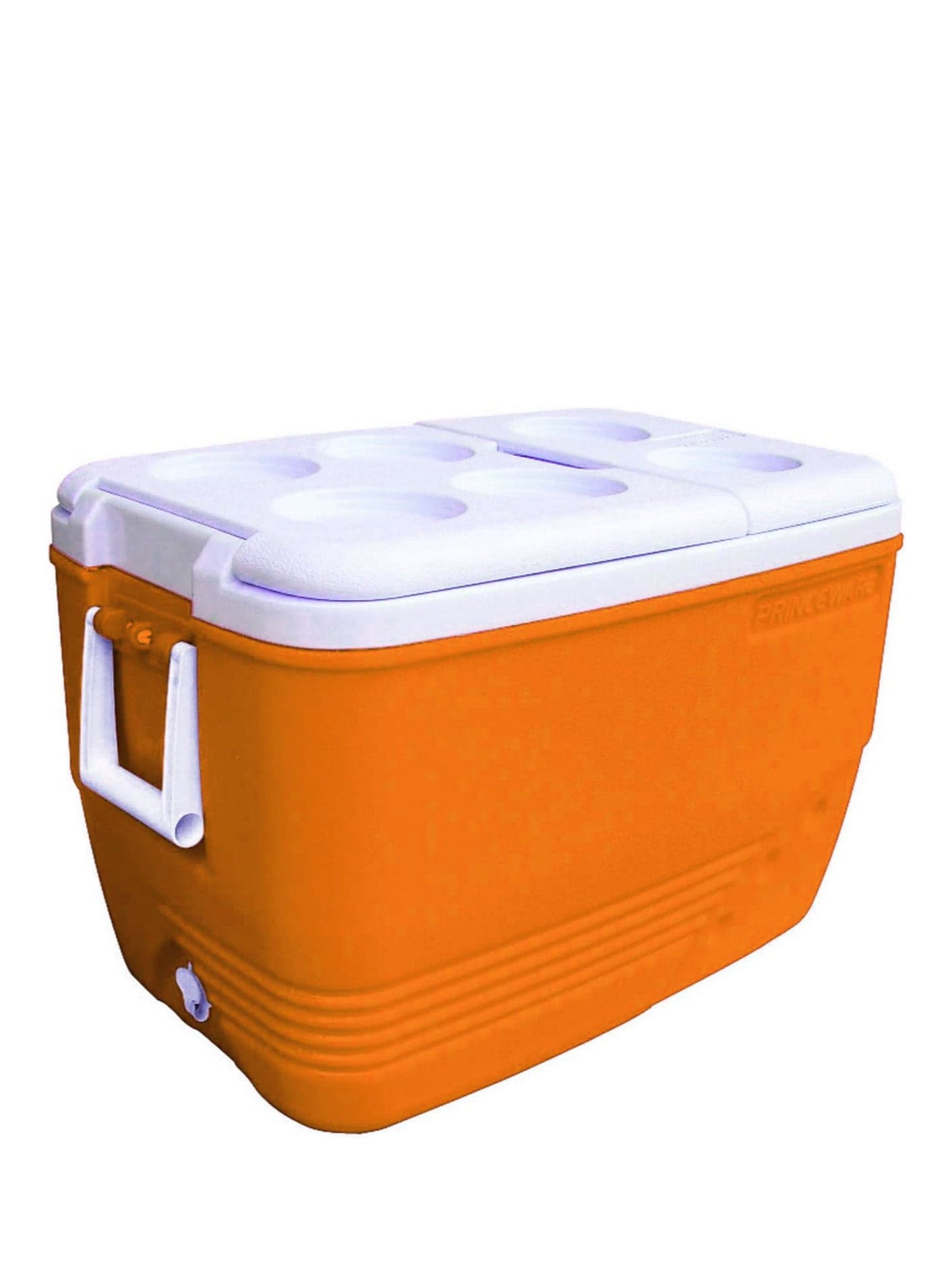 30-Litre Ice Box Thermo insulated Picnic Cool Box-Thermo Keeper Container Expanded Cooler Fishing Ice Box-Orange