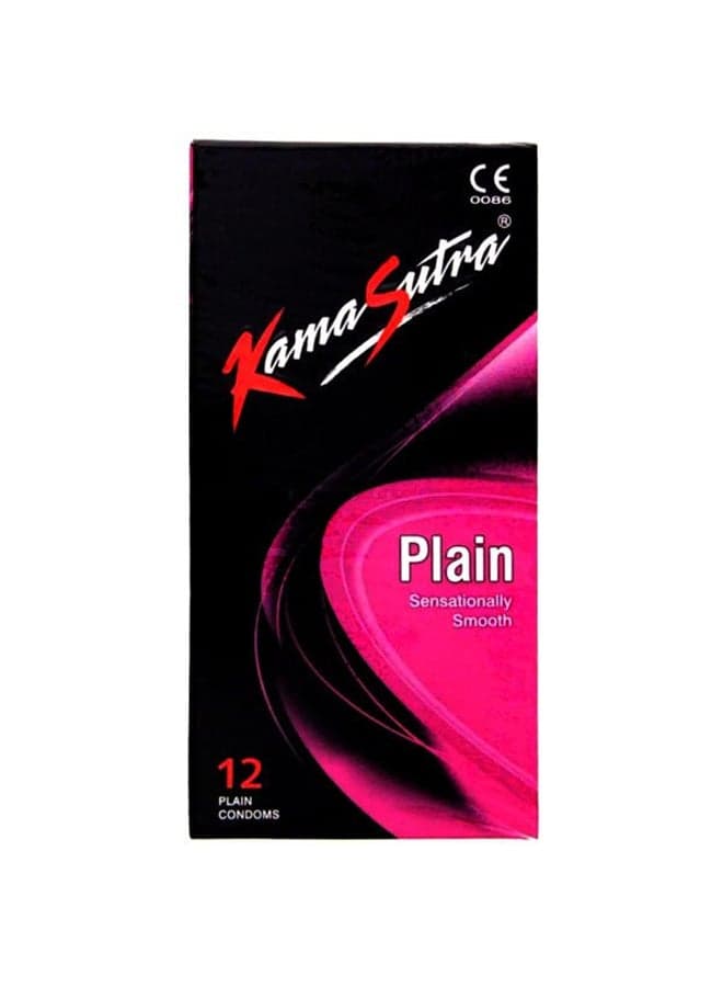 Plain Condoms- 12 Pack