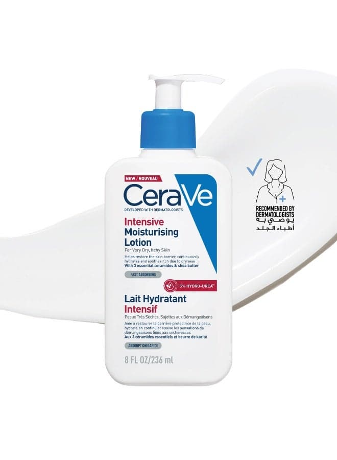 Intensive Moisturising Lotion For Very Dry, Itchy Skin 236ml