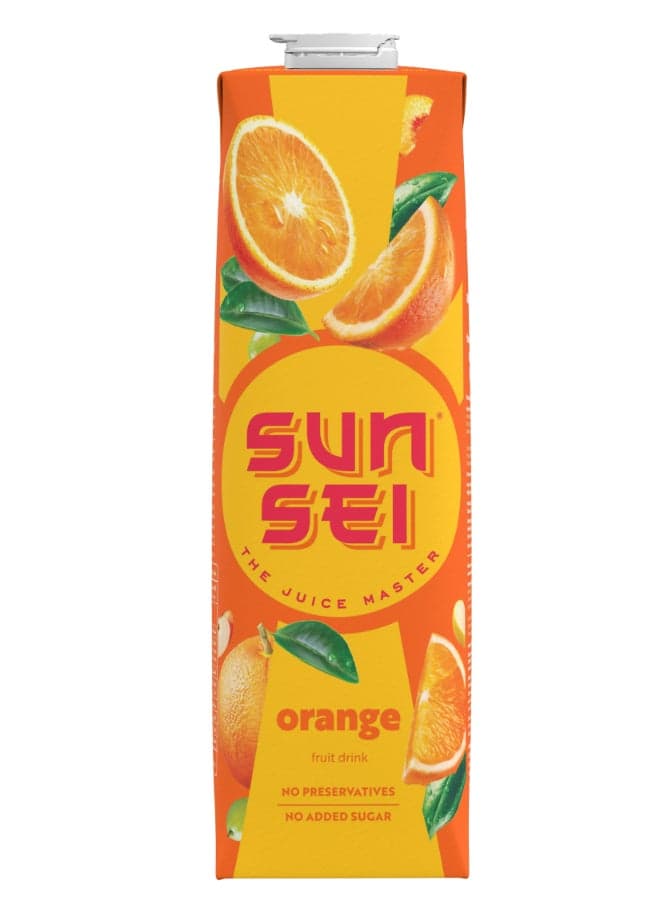 UHT Orange Juice 1L - 100% Pure, No Added Sugar