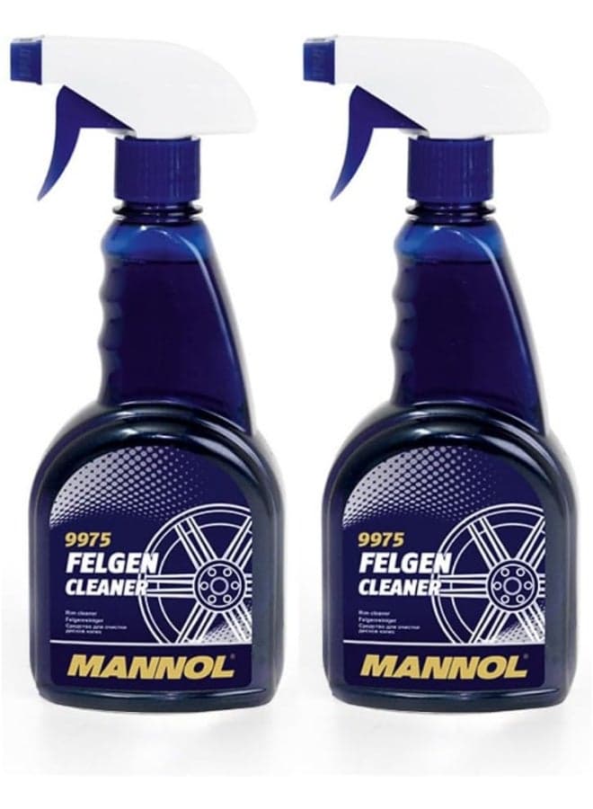 Mannol Germany 2 Pack 9975 - Car Rims Cleaner Spray - 500 Ml