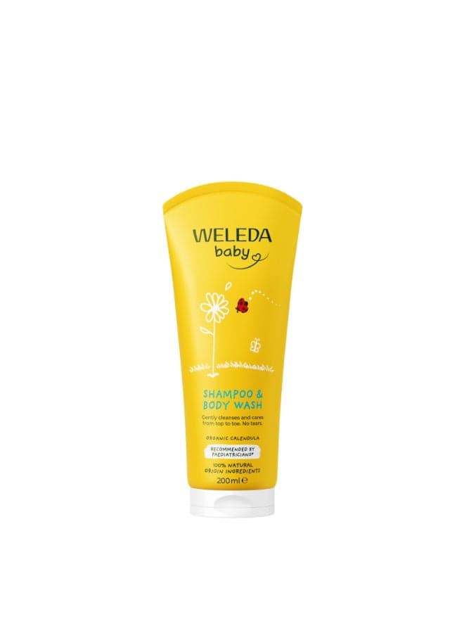 Calendula Body Wash And Shampoo