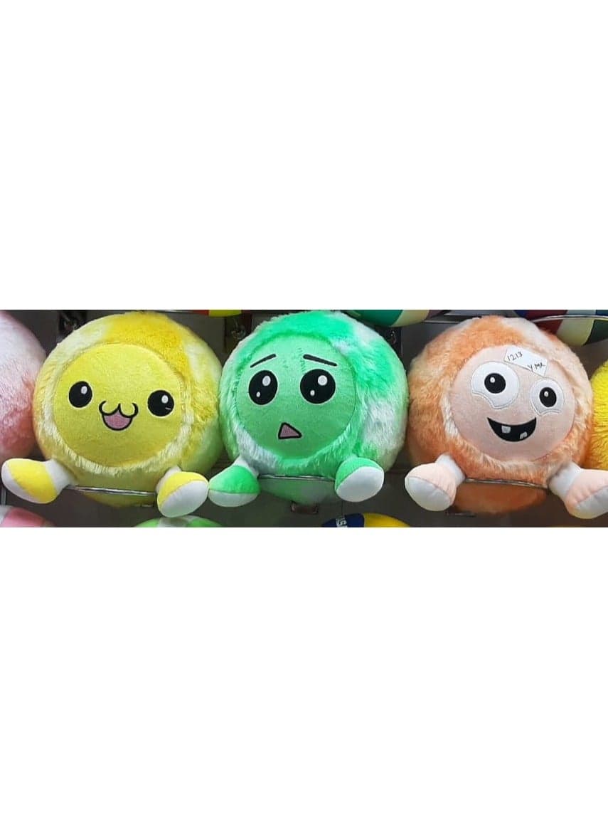 Fuzzy Ball, Inflatable Cozy Face Ball Fuzzy, Smart may vary Color