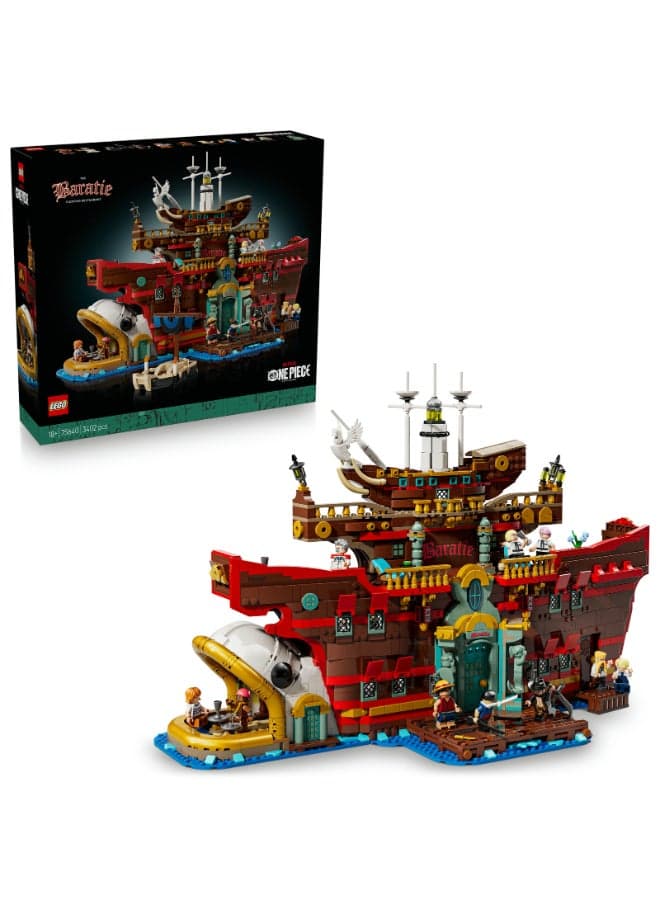 LEGO ONE PIECE The Baratie Floating Restaurant 75640 Anime Building Set (3402 Pieces)