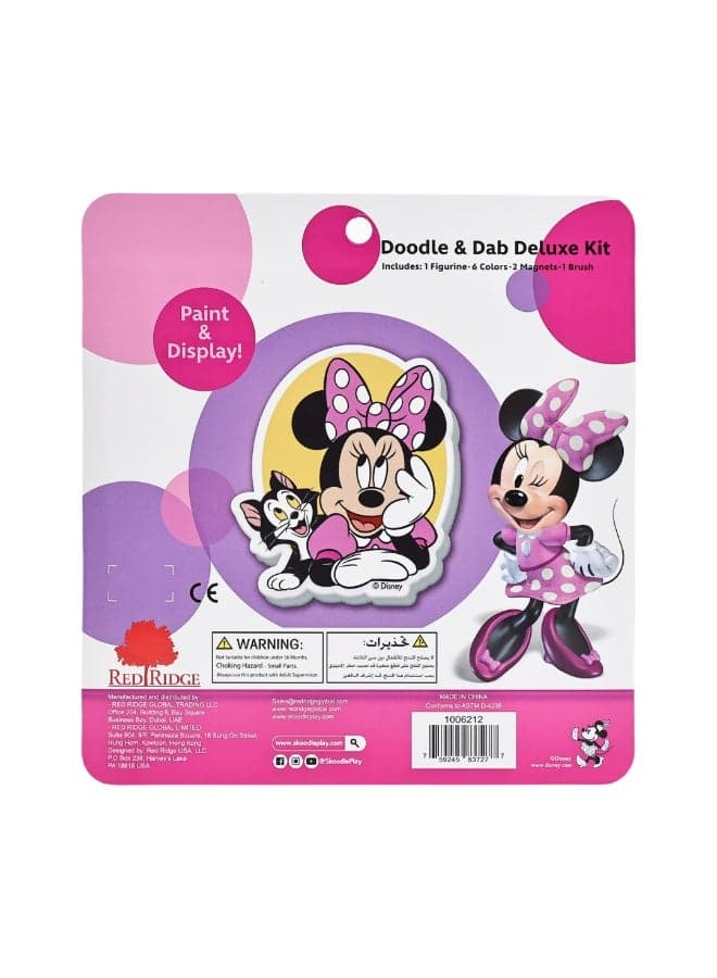 Minnie Doodle & Dab Deluxe Kit | Paint & Display | Art & Craft Kit | Age 3+