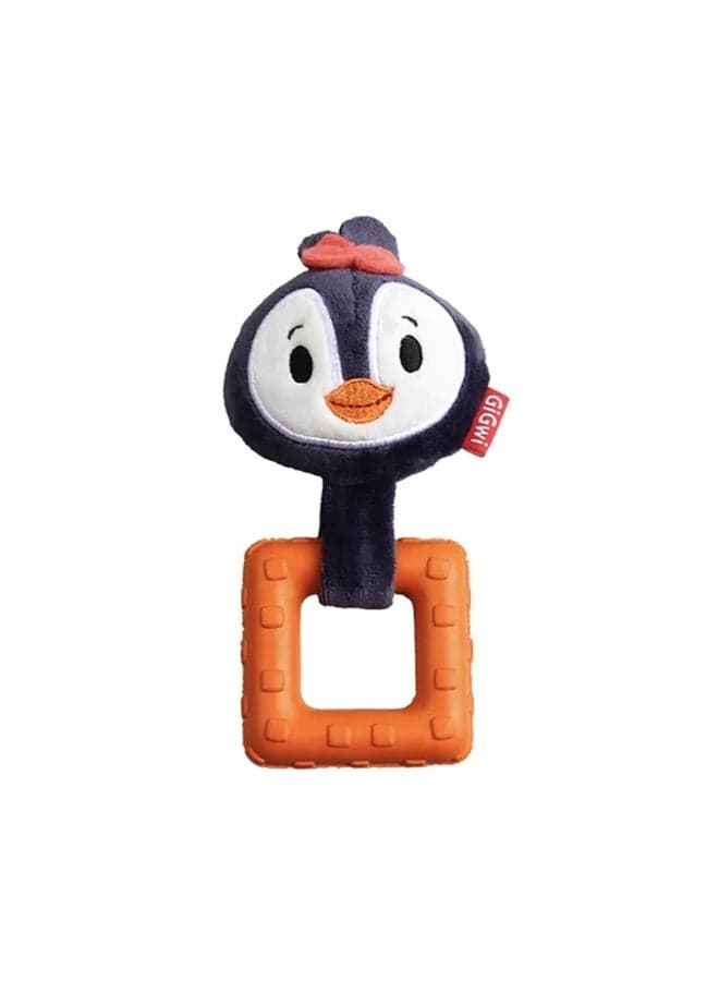 GiGwi Suppa Puppa Penguin with Squeaker Dog Plush Toy - XSmall