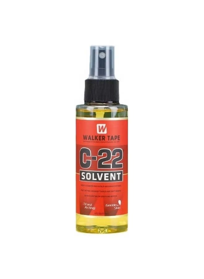 C-22 Solvent,Satin H Walker Tape Spray For Lace Wigs and Toupees (4oz)
