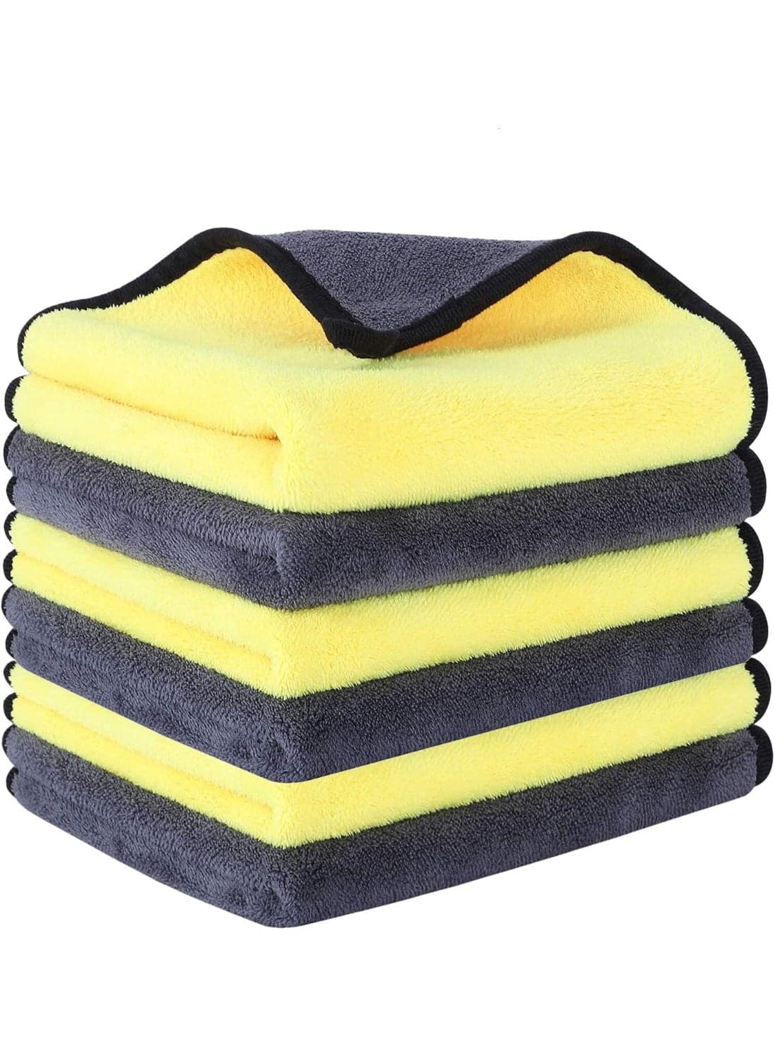 Car Drying Towel, Microfiber Towels car wash towel,Thickened and highly absorbent double-sided Drying towel, Reusable Scratch free cleaning cloth for car, Household