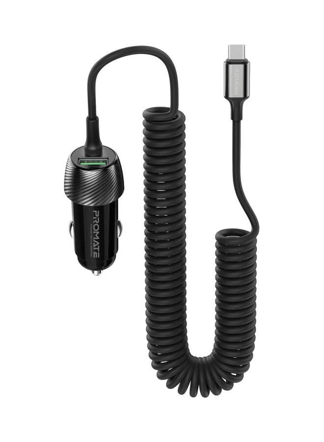 33W Power Delivery for All USB-C Chargeable Devices Black