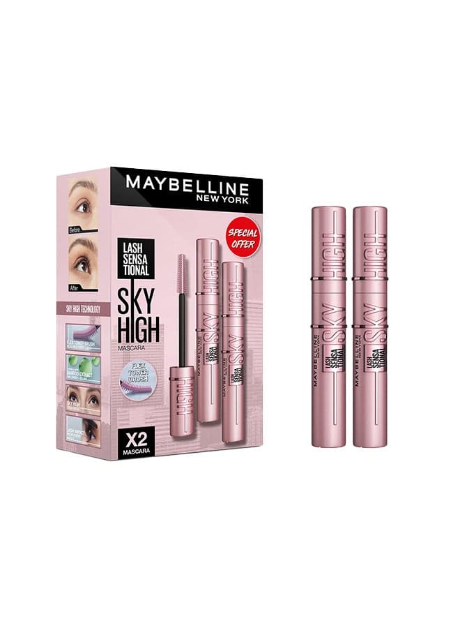 2 Pieces Lash Sensational Sky High Mascara Set, Special Offer