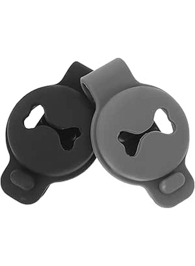 2pcs Protective Case Cover Dog Bone Pattern Odorless Scratch Resistant Portable Tracer