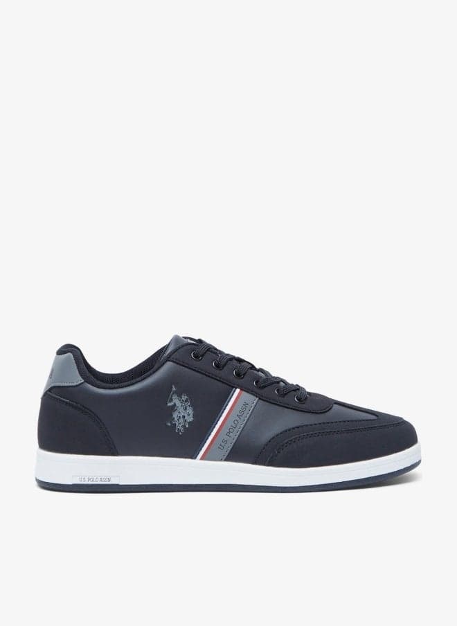 Men's Black Low-Top Sneakers,Lightweight Shoes Casual for Classic Look