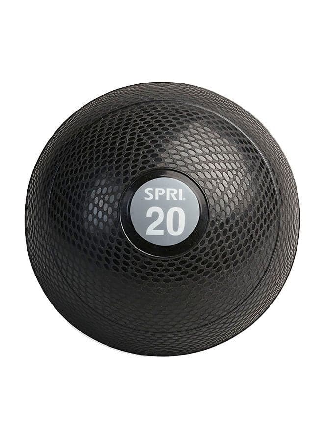 Slam Ball Dw 20Lb / 9Kg Heavy-Duty Sand-Filled No-Bounce Training Ball For Strength, Power & Full-Body Workouts