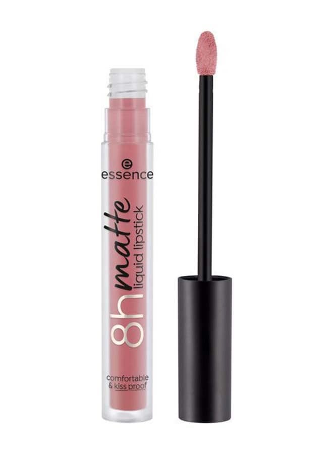 8H Matte Liquid Lipstick | 04 Rosy Nude Colour | Long Lasting & Waterproof | Lightweight Comfortable | Kiss Proof High Coverage | Matte Finish Rosy Nude