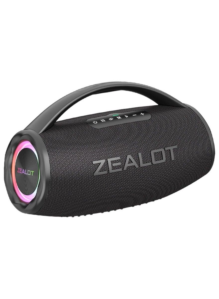 ZEALOT S97 160W Bluetooth Speaker 16000mAh Battery 36-Hours Playtime Waterproof IPX7 Outdoor Portable Speaker Loud Stereo Booming Bass TF Card/U-Disk/AUX,For Mobile/tablet/PC/TV For Indoor/Outdoor