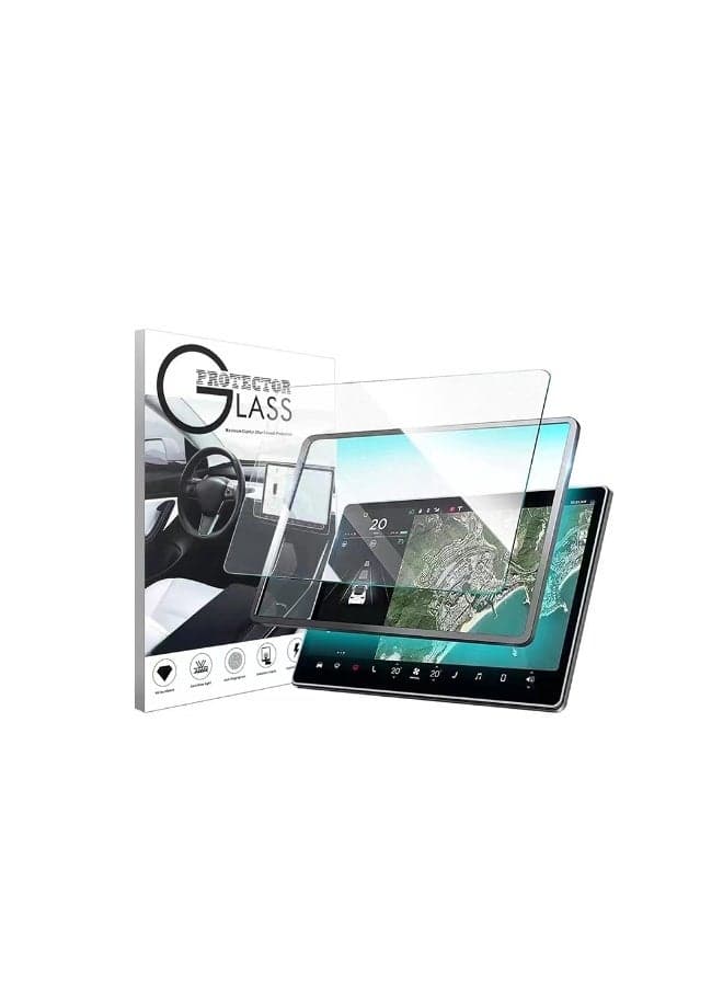 High-Quality Tempered Glass Screen Protector for Tesla Model Y & Model 3