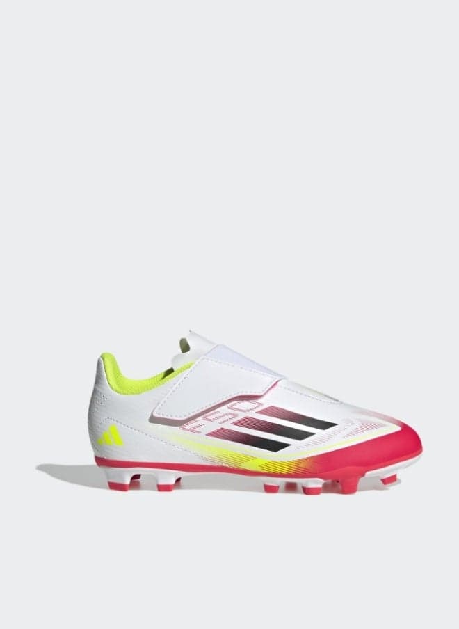 F50 CLUB VEL FG/MG FTWWHT/CBLACK/SYELLO