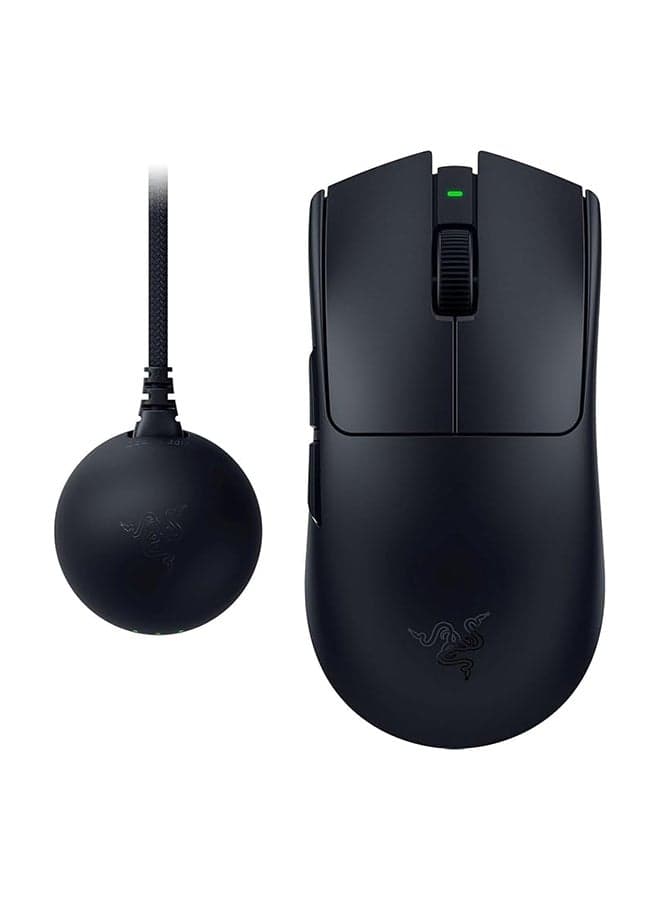 Razer Viper V4 Pro Wireless Esports Gaming Mouse: Symmetrical, 49g Lightweight, 8K Polling, 50K DPI Optical Sensor, Gen-4 Optical Switches, 6 Programmable Controls, HyperSpeed Wireless - Black