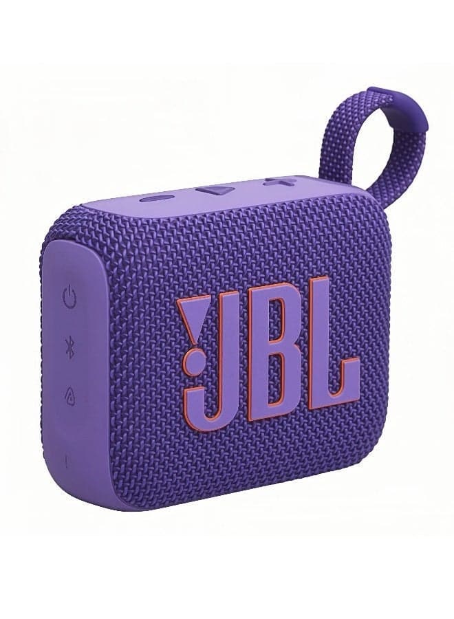 Go4-Portable Waterproof and Dustproof Wireless Bluetooth Speaker, Big Pro Sound with Punchy bass,Built-in long-lasting battery, Made in Part with Recycled Materials Pink