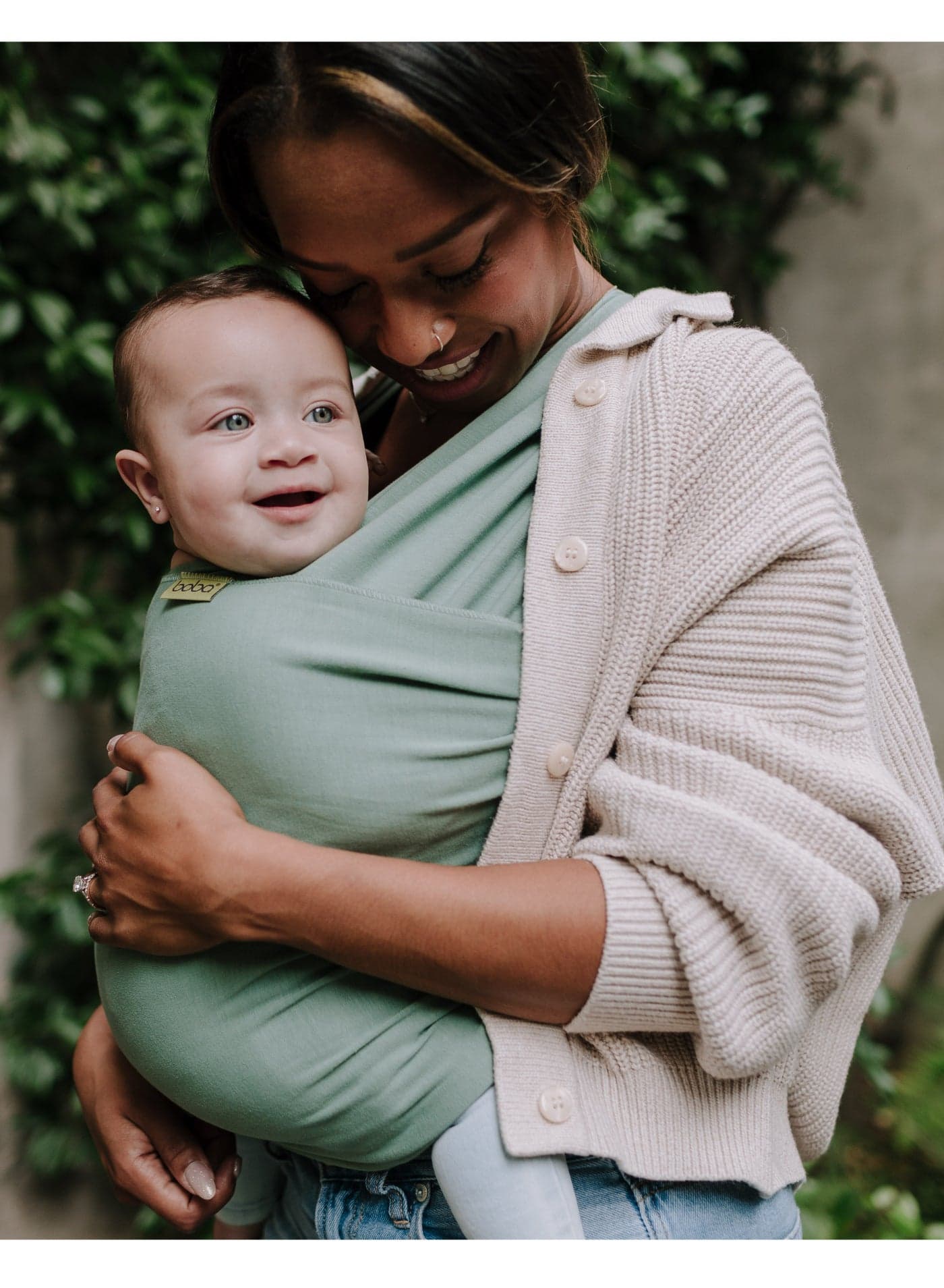 Baby Carrier - Boba Classic Wrap Sage Green