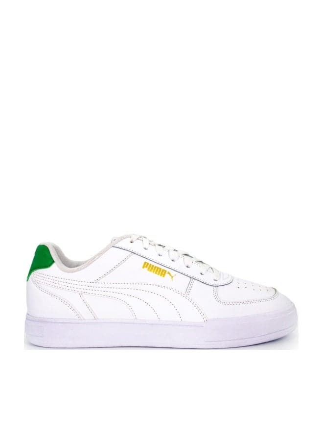 Caven Mens White Trainers