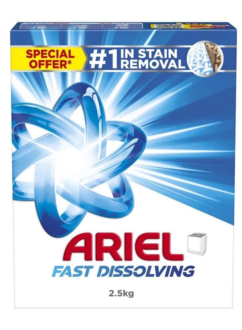 Fast Dissolving Laundry Detergent Powder 2.5kg Semi