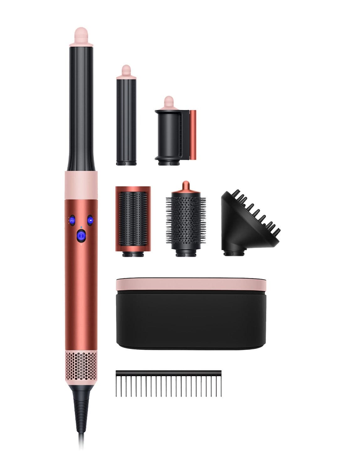 Multi-Styler And Dryer Complete Long Strawberry Bronze And Blush Pink Strawberry Bronze/Blush Pink- International Version Strawberry Bronze/Blush Pink