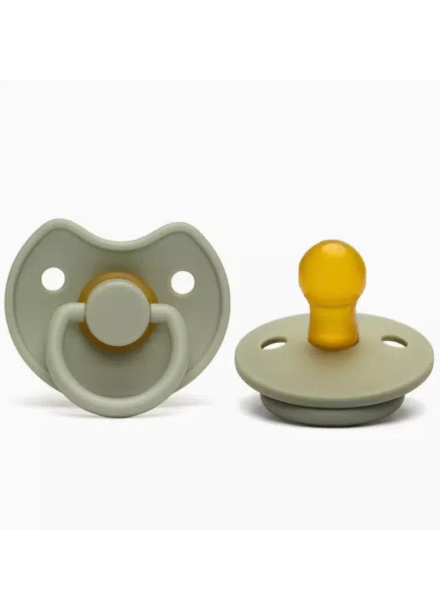 Baby Pacifiers | 1-Pack Soothers | BPA-Free Natural Latex Food Grade | Super Soft Bite Resistance | Sleep Anti-Flatulence | Baby Teething Toy | Green