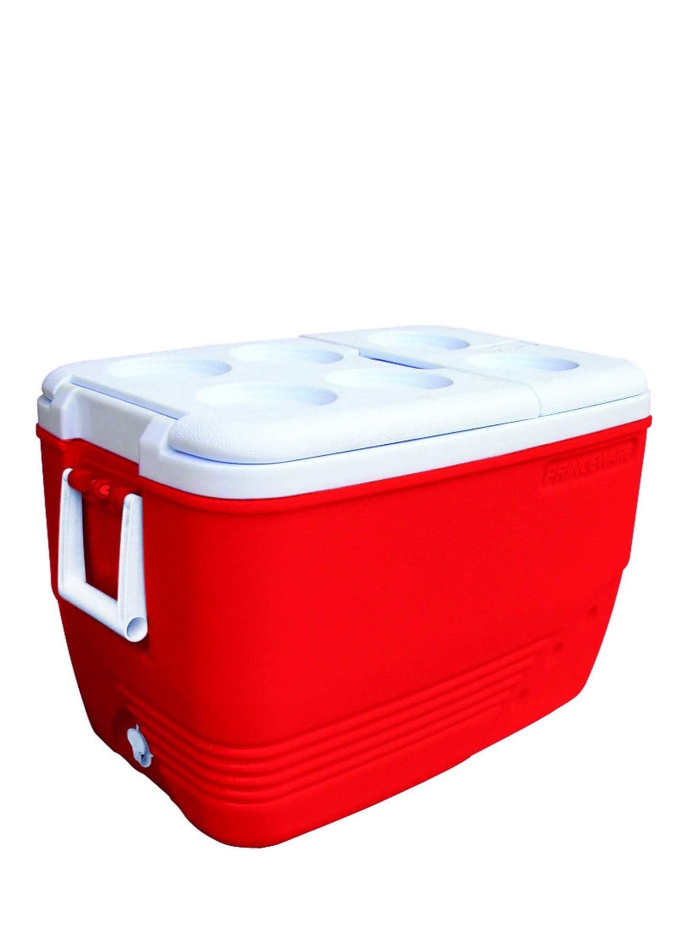 30-Litre Ice Box Thermo insulated Picnic Cool Box-Thermo Keeper Container Expanded Cooler Fishing Ice Box-Red