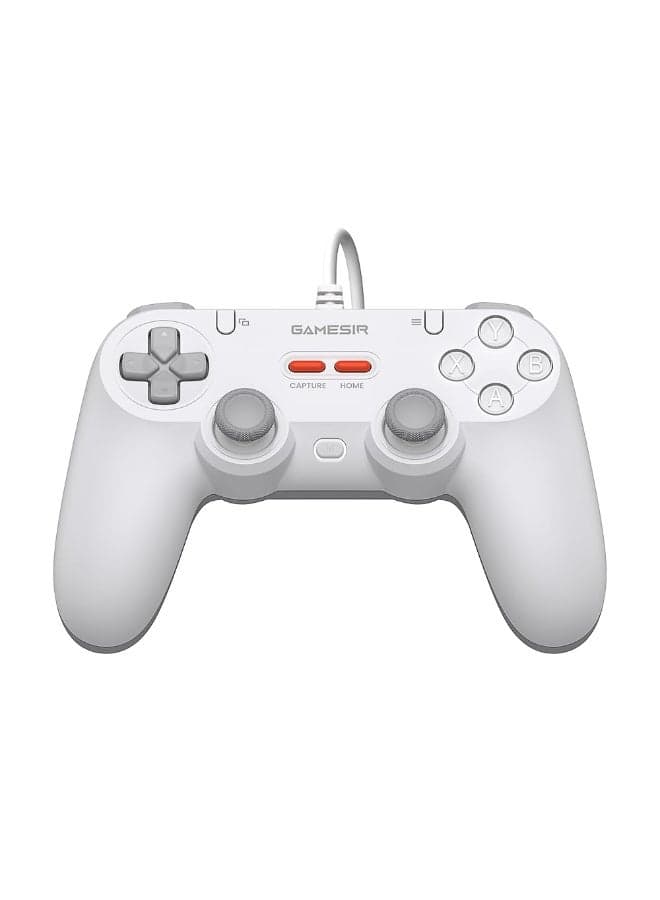 Tegenaria Lite Wired Controller for PC , Wired 1000Hz Polling Rate, Hall Effect Joysticks and 2 Remappable Buttons, Dual Vibration , Turbo, PC Gaming Controller for Steam/Android/iOS/Switch