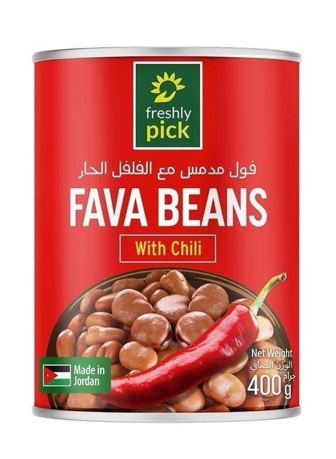 Fava Beans With Chili, Jordan