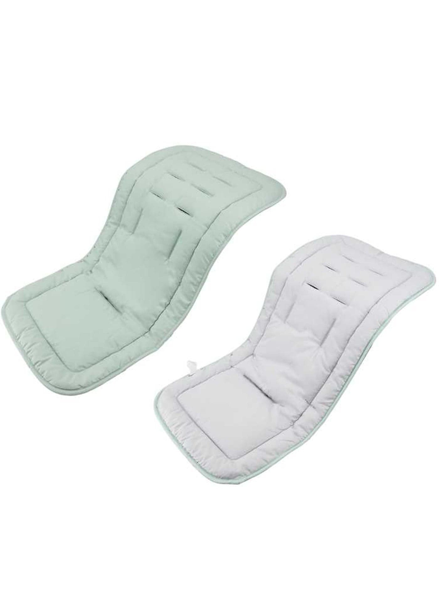 1PCS Soft Toddler Stroller Cushion, Toddler Car Seat Insert, Reversible Universal Breathable Stroller Mat, 100% Cotton Cover Toddler Seat Pad Liner