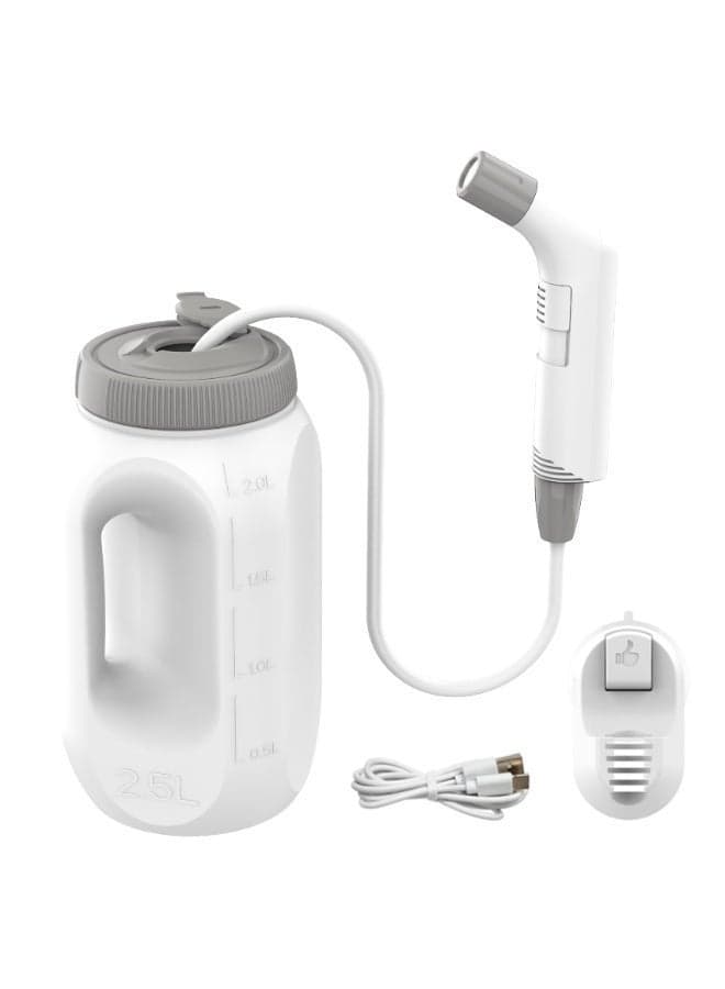 Bloom & Bath Travel Bidet - Portable, Rechargeable Handheld Bidet Sprayer, Personal Hygiene Washer for Toilet, Compact Design for Camping & Travel
