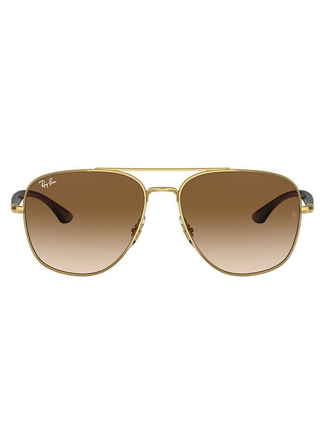Unisex Square Sunglasses - RB3683 001/51-56 - Lens Size: 56 mm - Gold