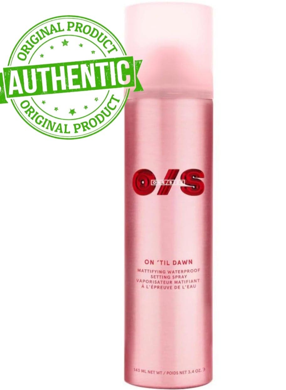 ONE/SIZE by Patrick Starrr On 'Til Dawn Mattifying Waterproof Setting Spray | Long-Lasting Makeup Fixer with All-Day Matte Finish | Lightweight, Oil-Control Face Mist | 3.4 oz (Pack of 1)