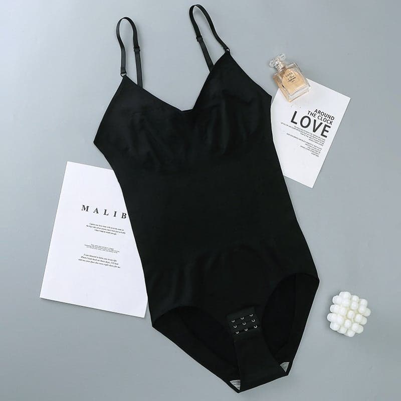 European and American plus size Postpartum Hip Lifting Seamless Body Shaping Clothes Women's Tunic Sling Abdomen Tinting Body-Bodysuit