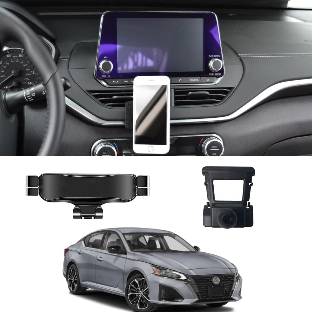 TRX AUTO Phone Holder Mount With Gravity Phone Holder For Nissan Altima 2019 To 2021 | Nissan Altima Accessories 2024 | Altima Mobile Phone Holder