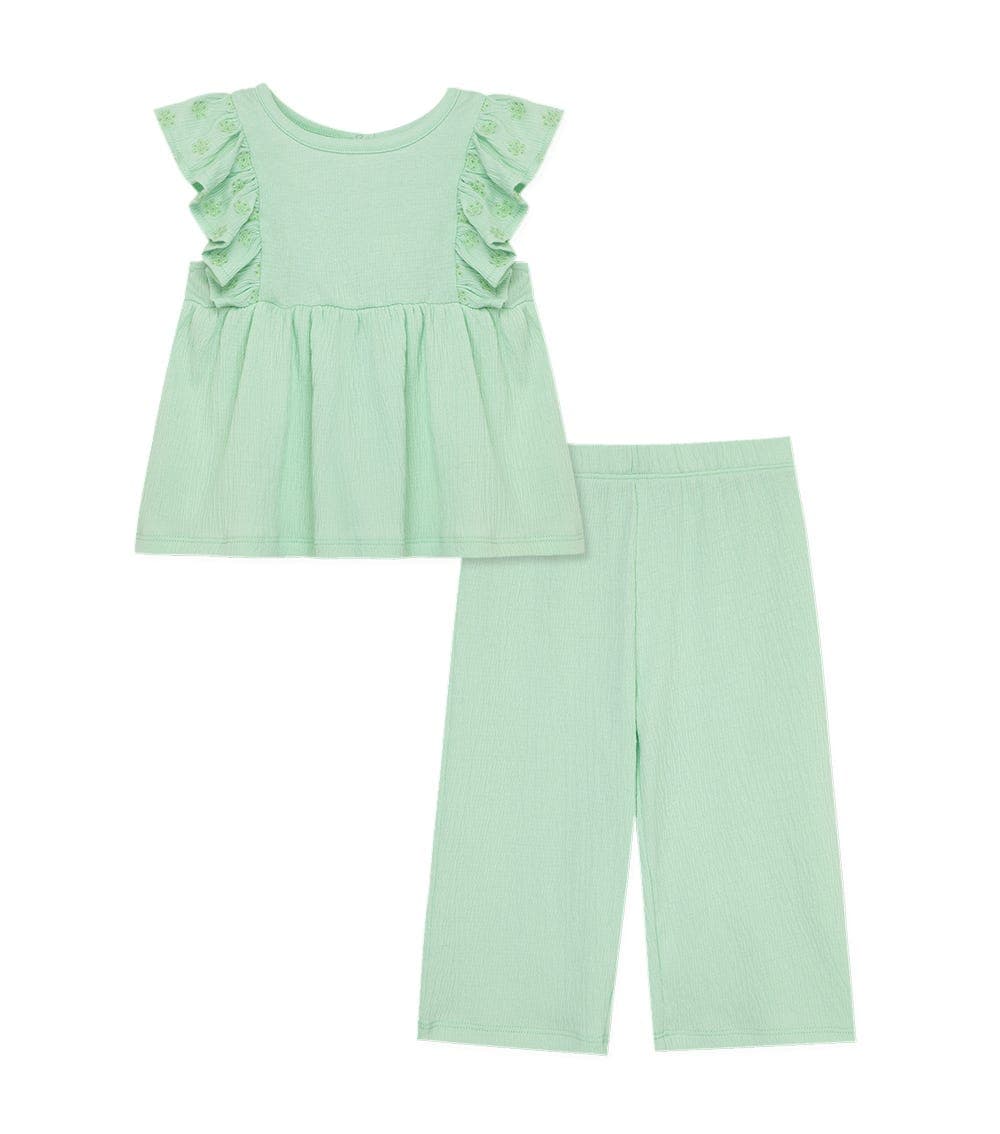Green 2Pc Pant Set