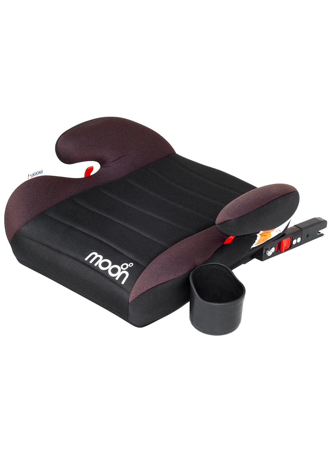 Kido Booster Car Seat with ISOFIX – Group 2/3 (15–36 kg) for Ages 3+ Years, Forward-Facing Safety Seat – Black