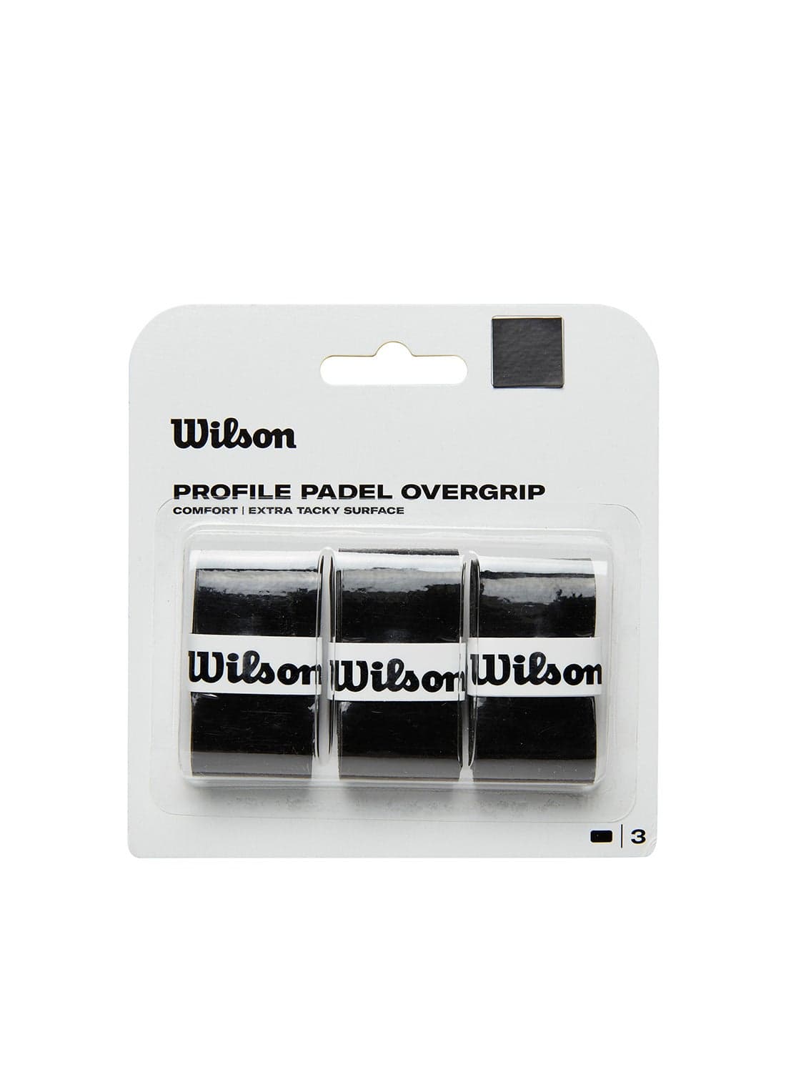 Profile Padel 3 Pack Overgrip Set - Black