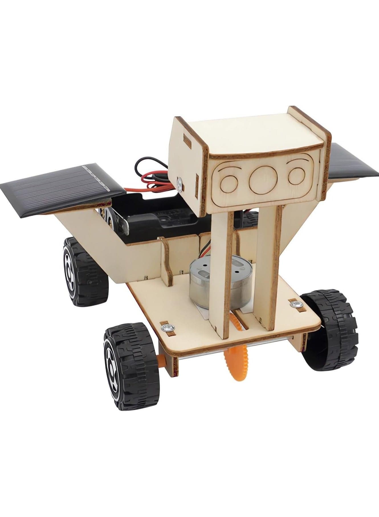 Solar Car Model Kits to Build,Science kit Science Experiment Kit for Applicable to Youth Age, Robotic Stem Project Build,Educational DIY STEM Set