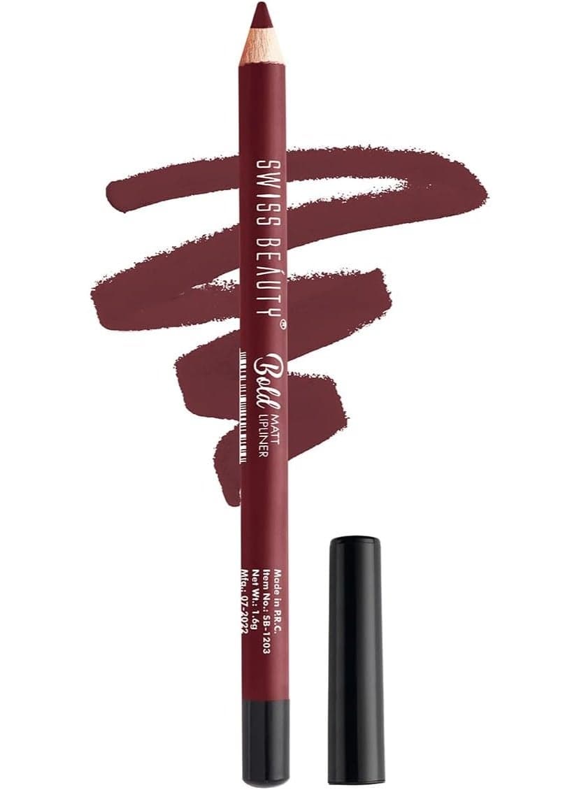 Swiss Beauty Lip Pencil SB-1203-09 Burgandy - Burgandy9 - 1.6 gm