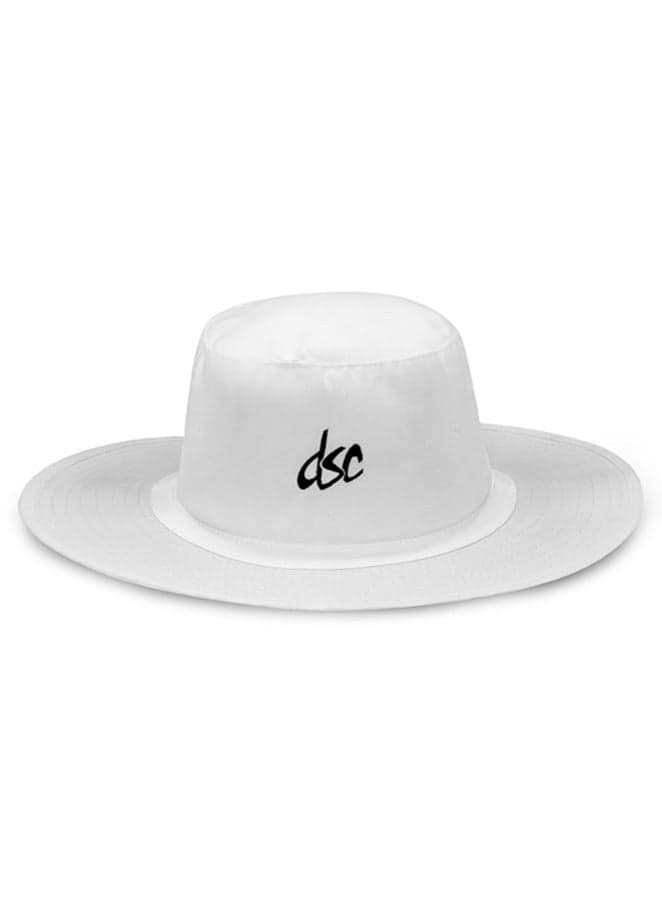 Panama Atmos Round Cricket Hat | Size: Small| Material: Cotton | Umpire Hat for Men’s & Women’s | Extra Wide Brim | Maximum Sunlight Protection | Comfortable and Cla y
