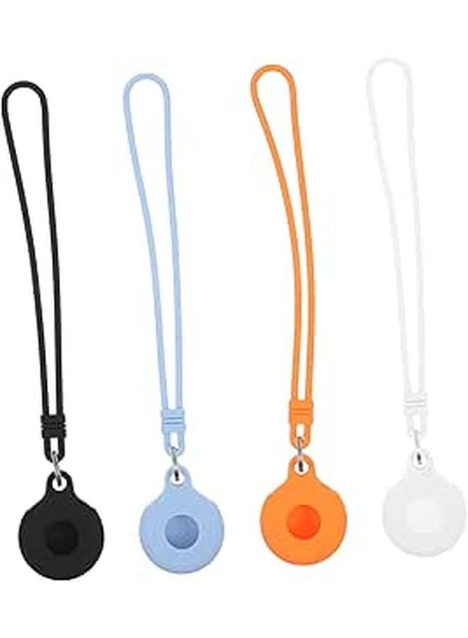 4 Pcs Buckle Sleeve Tracer Shell Protective for Pet Keys Bag Easy Attach Carry
