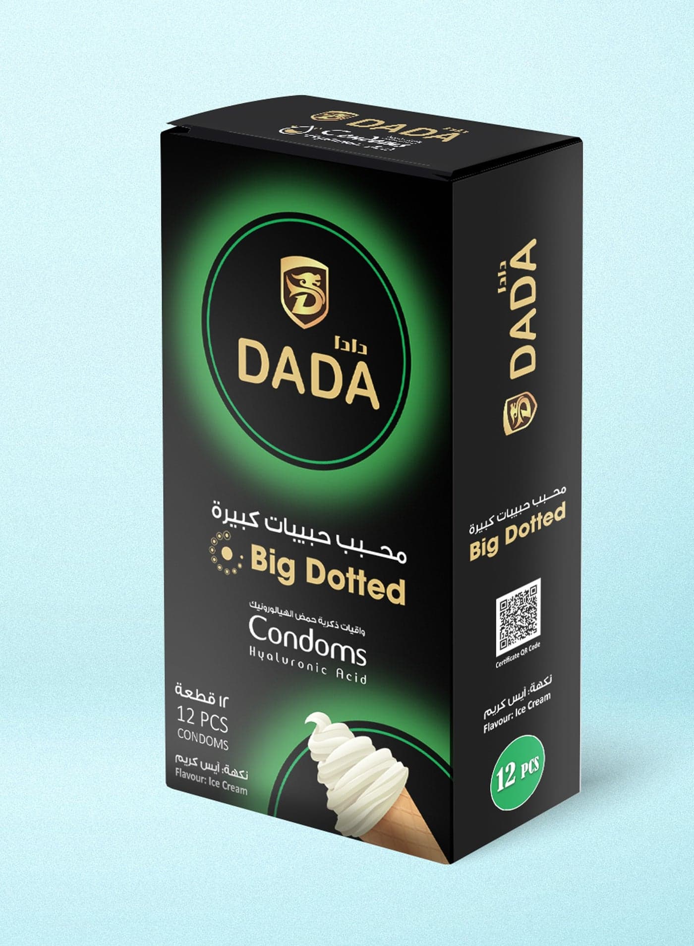 Big Dotted 12 Pcs Condoms