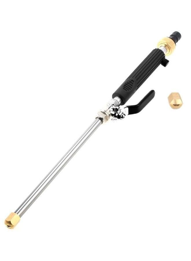 Hydro Jet High Pressure Power Washer wand, Water Hose Nozzle,Watering Sprayer Cleaning Tool, Long Wand Lance for Gutter Patio Car Pet Window Glass