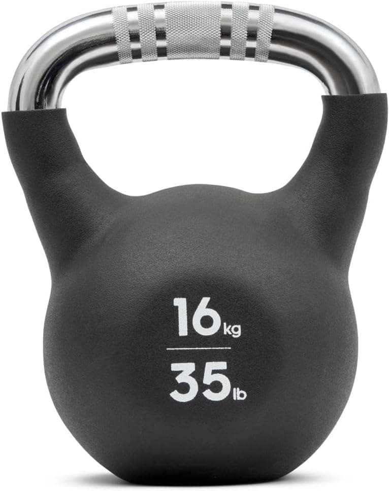 Adidas 16kg Kettlebell – Durable Neoprene-Coated Weight for Strength, CrossFit & Home Training